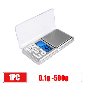 High Precision 500g 0.1g Digital Pocket Scale for Jewelry & Kitchen
