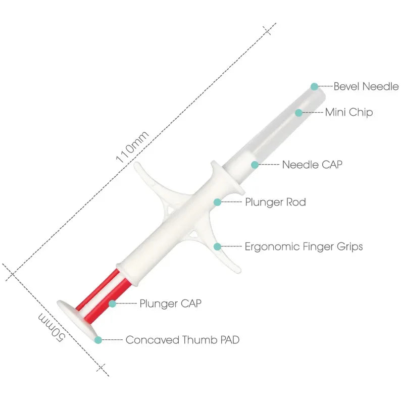 20PCS Animal Syringe ID Implant Pet Chip ISO11784/85 FDX-B RFID Injection Pet Microchip for Dog Cat Identification