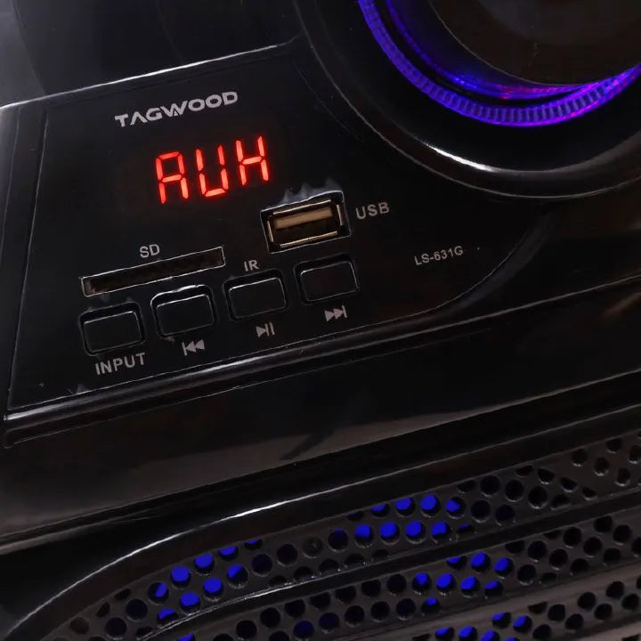 Tagwood 631G 3.1CH Bluetooth Home Theater System with Powerful Subwoofer