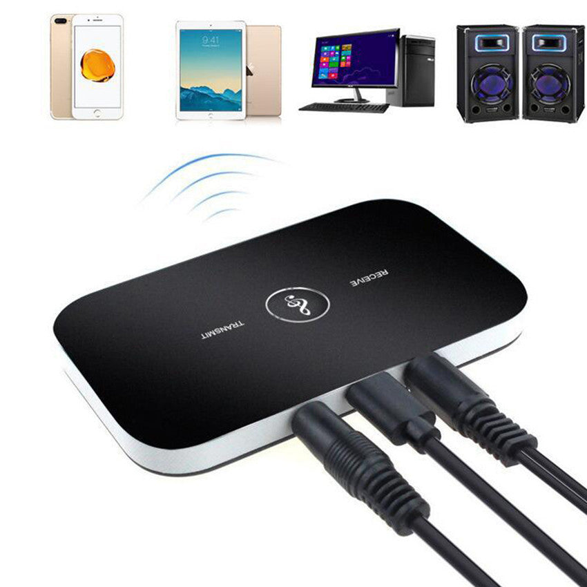 Bluetooth 5.0 Wireless Audio Adapter Transmitter Receiver for TV PC Phone Stereo