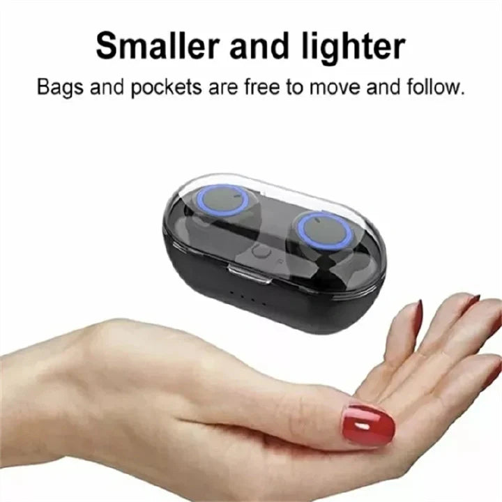 RichRipple Y50 Plus Wireless Bluetooth Earbuds: TWS Stereo In-Ear, Touch Control