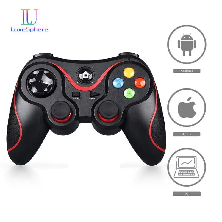 V8 2.4G Bluetooth Wireless Game Controller for Android PC PS3 PS4 Switch Gaming