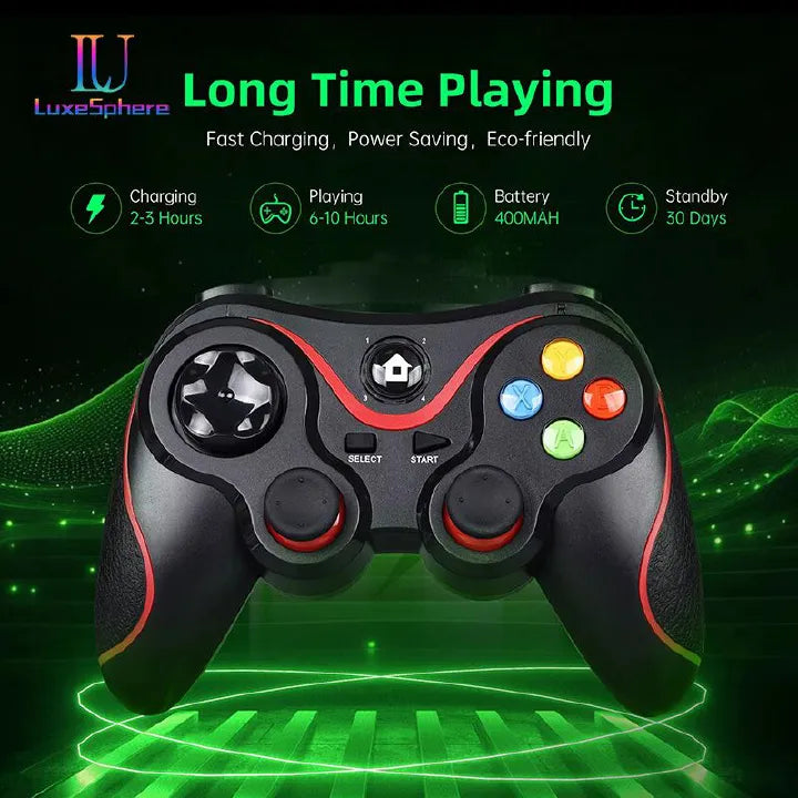 V8 2.4G Bluetooth Wireless Game Controller for Android PC PS3 PS4 Switch Gaming