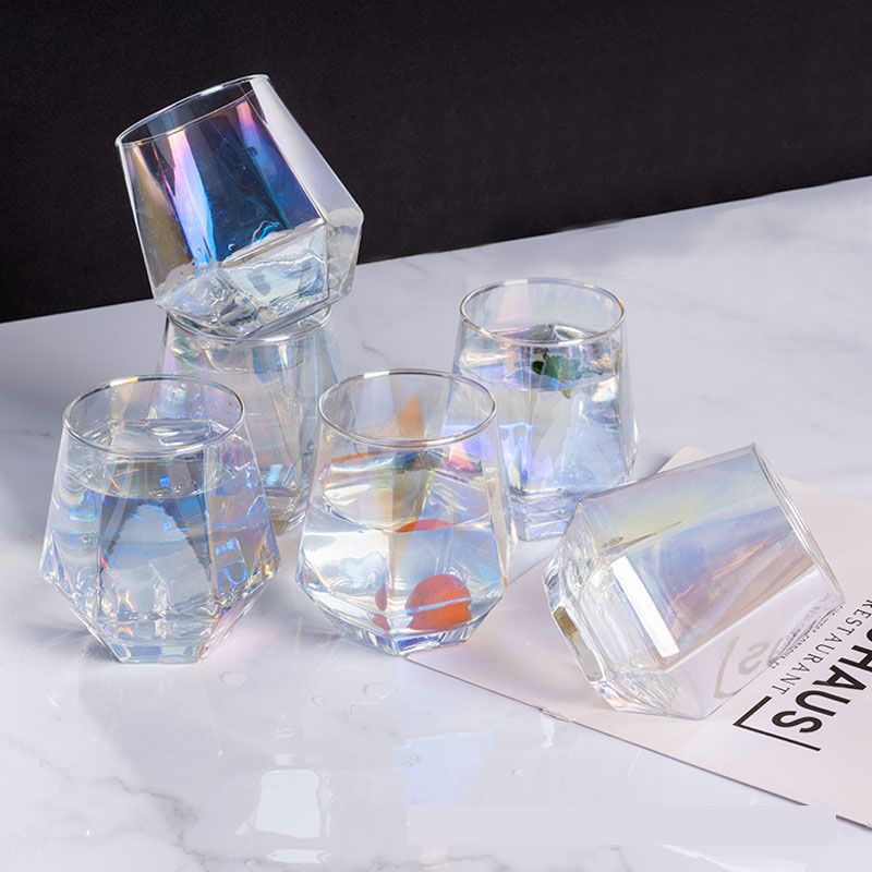 Premium 6-Piece 7.8oz Lead-Free Drinking Glass Set for Assorted Beverages