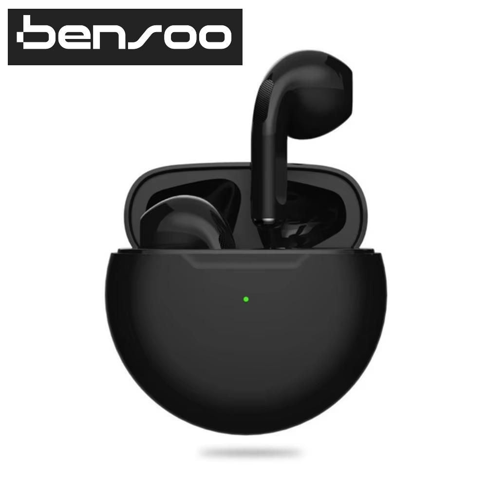 Bensoo Pro6 TWS Bluetooth Earbuds: Noise Cancelling, LED Indicator, Sport In-Ear Headphones