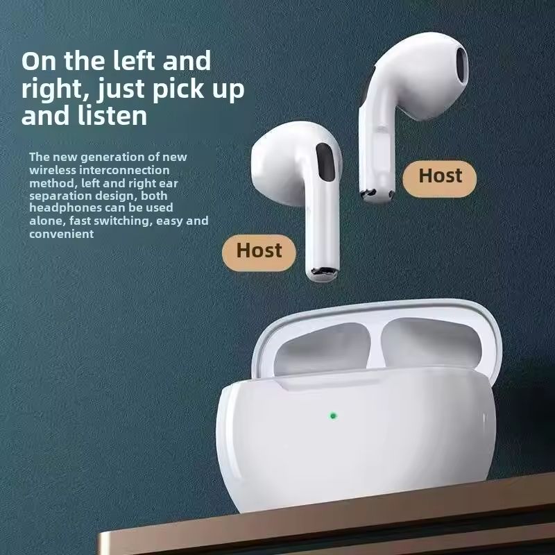 Bensoo Pro6 TWS Bluetooth Earbuds: Noise Cancelling, LED Indicator, Sport In-Ear Headphones