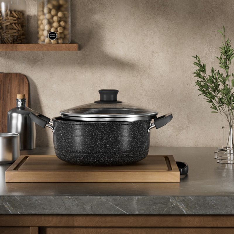 Jamespot 11-Piece Die-Cast Non-stick Cookware Set with Induction Pots & Pan