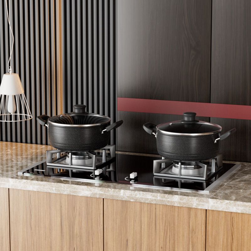 Jamespot 11-Piece Die-Cast Non-stick Cookware Set with Induction Pots & Pan