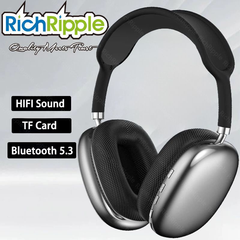 RichRipple P9 Air Max Wireless Bluetooth Headphones Sports Gaming Noise Reduction Earphone