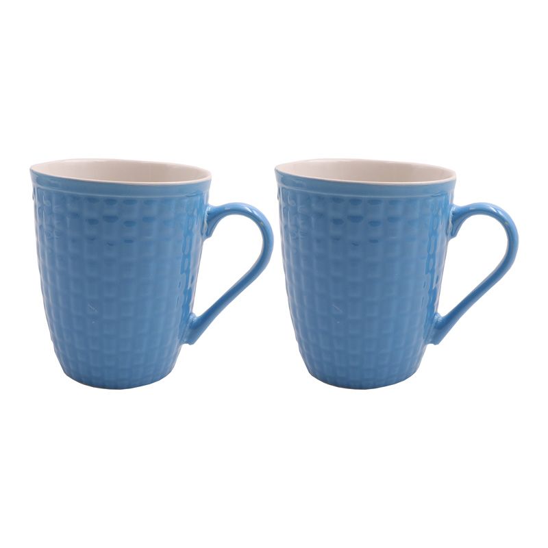 High-Quality Ceramic Coffee Tea Milk Mugs - 6 Piece Durable Drinkware Set