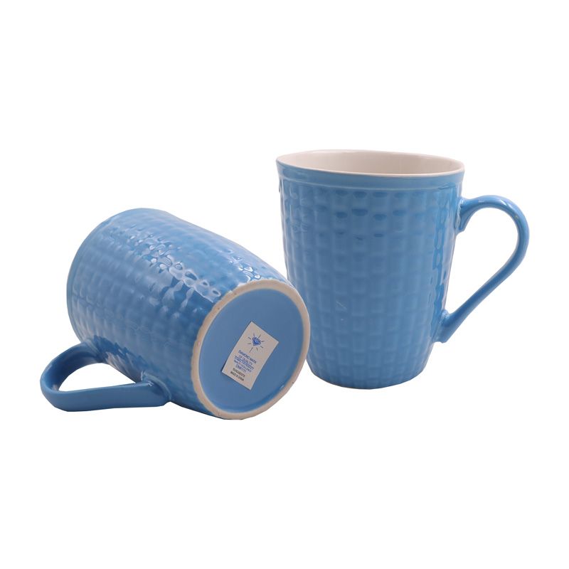 High-Quality Ceramic Coffee Tea Milk Mugs - 6 Piece Durable Drinkware Set