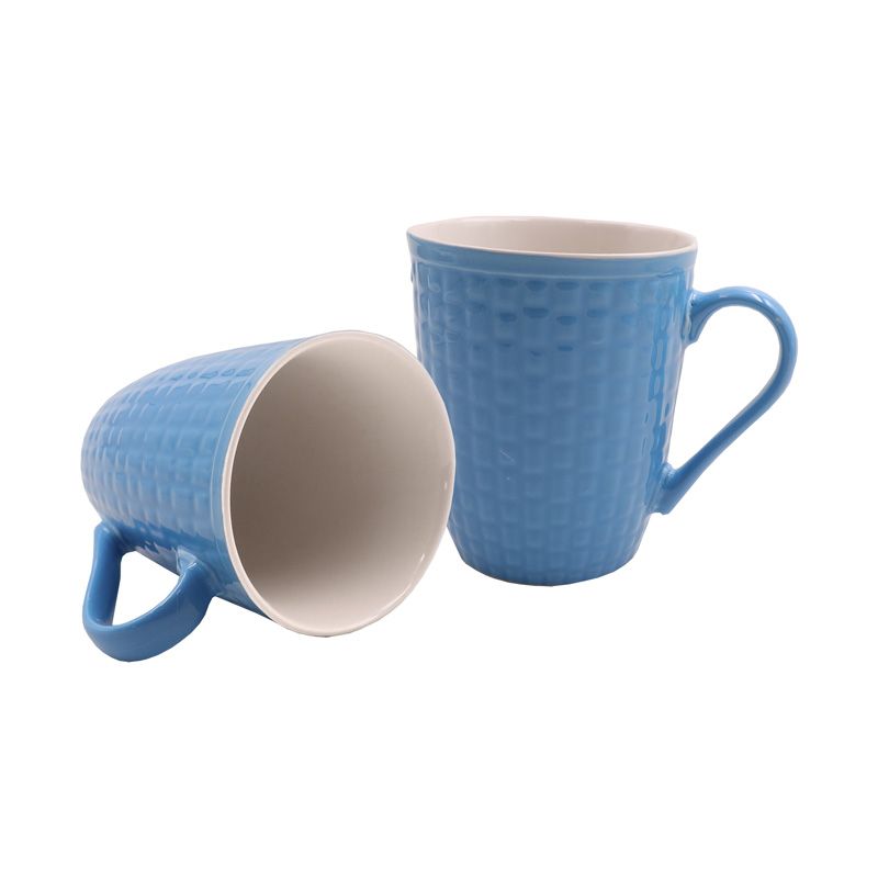 High-Quality Ceramic Coffee Tea Milk Mugs - 6 Piece Durable Drinkware Set