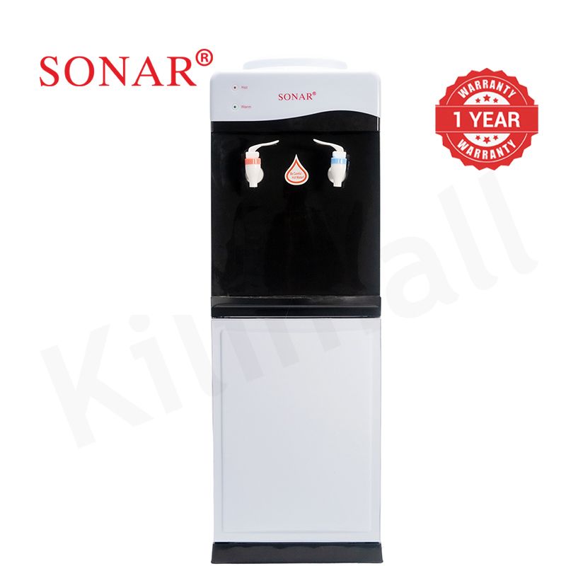 Sonar Top Load Hot & Normal Water Dispenser, Energy Saving, Storage Cabinet