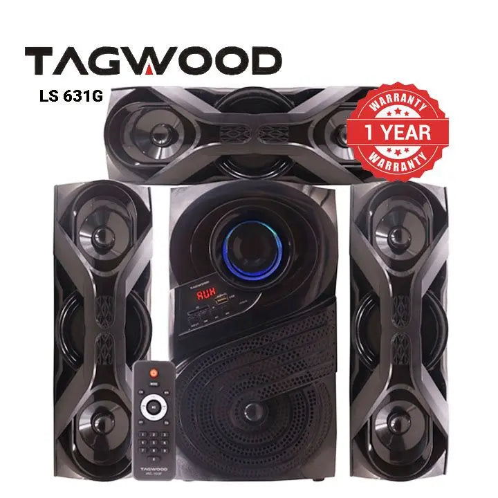 Tagwood 631G 3.1CH Bluetooth Home Theater System with Powerful Subwoofer