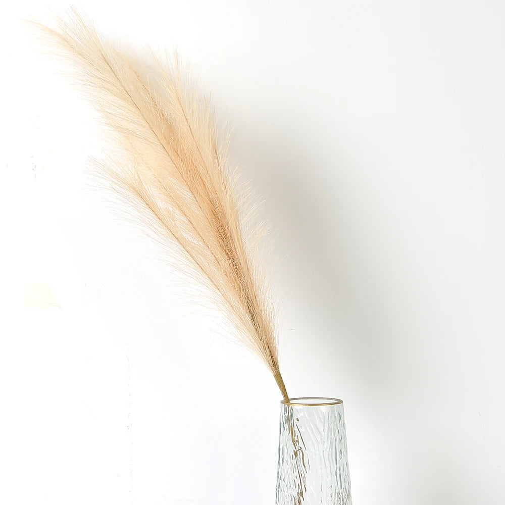 90/120cm Pampas Artificial Flowers Bouquet Fake Flowers for Home Decor Garden Arrangement Wedding Decoration Outdoor Reed Grass