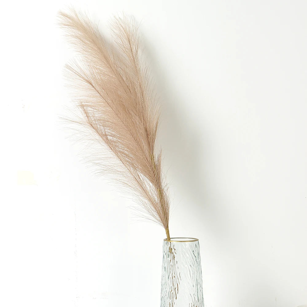 90/120cm Pampas Artificial Flowers Bouquet Fake Flowers for Home Decor Garden Arrangement Wedding Decoration Outdoor Reed Grass