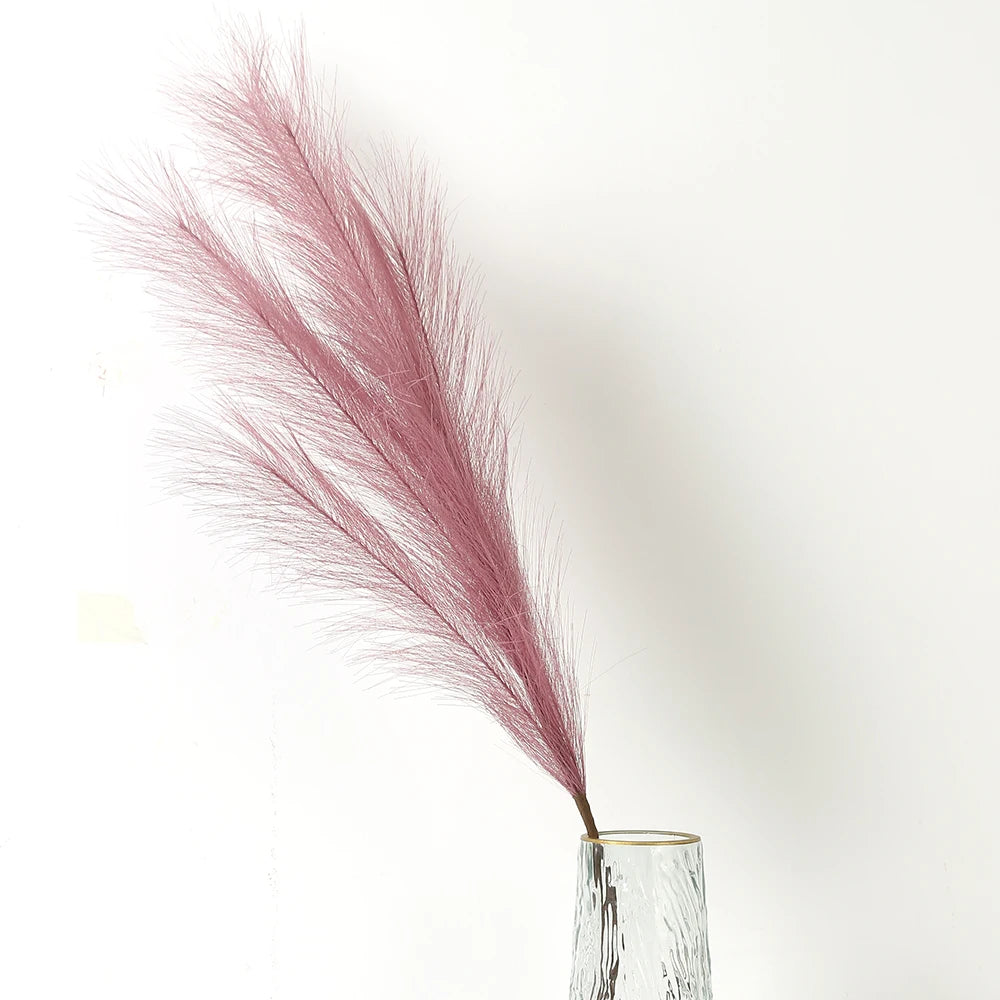 90/120cm Pampas Artificial Flowers Bouquet Fake Flowers for Home Decor Garden Arrangement Wedding Decoration Outdoor Reed Grass