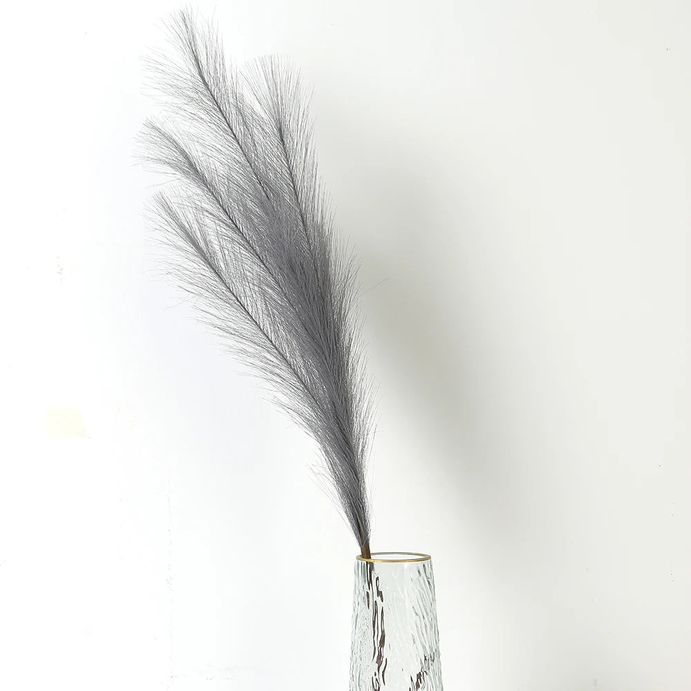 90/120cm Pampas Artificial Flowers Bouquet Fake Flowers for Home Decor Garden Arrangement Wedding Decoration Outdoor Reed Grass