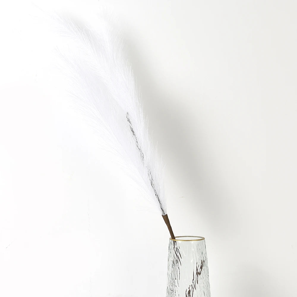 90/120cm Pampas Artificial Flowers Bouquet Fake Flowers for Home Decor Garden Arrangement Wedding Decoration Outdoor Reed Grass