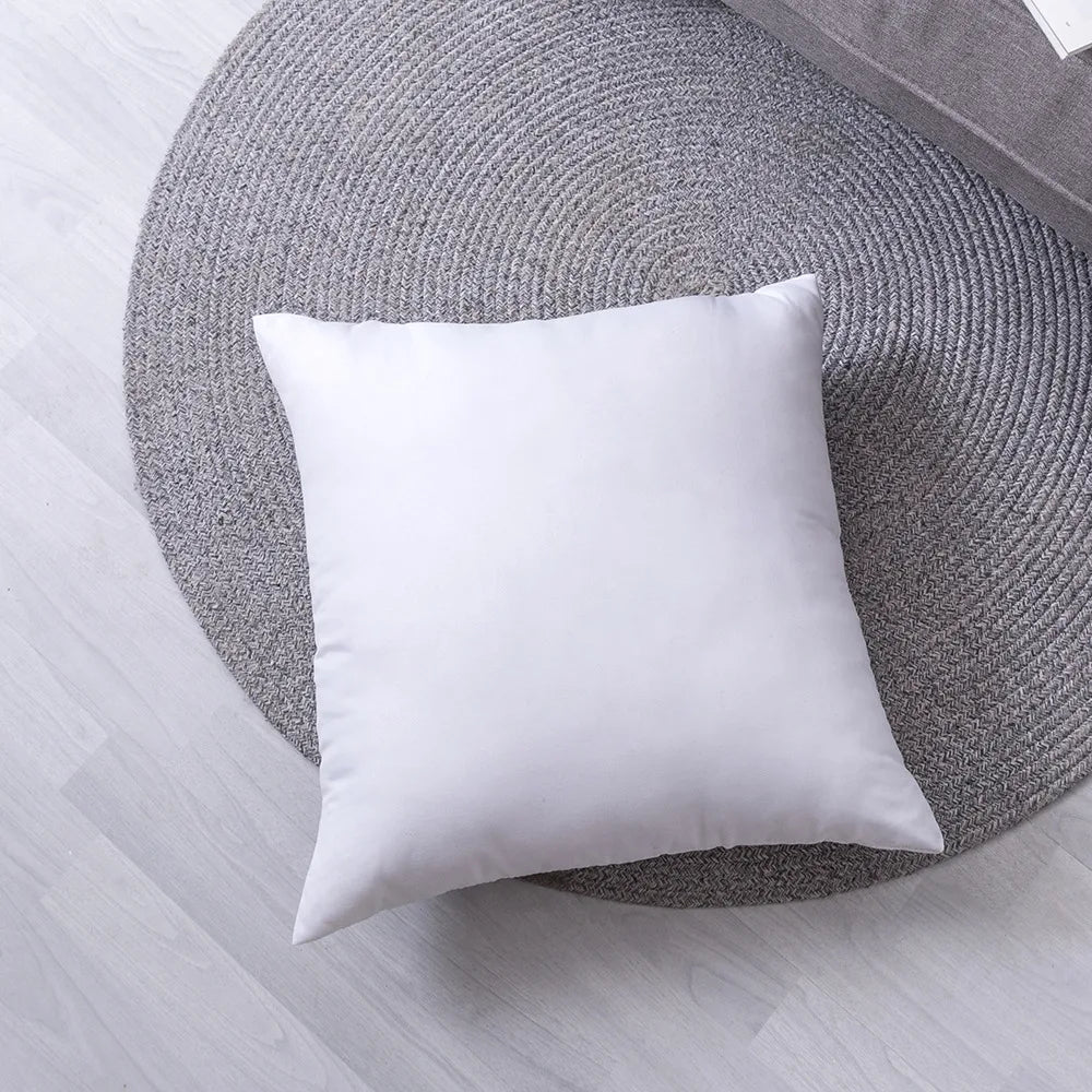 standard white bounce back pillow cushion core sofa car seat home interior decor pillows30x30/40x40/45x45/60x80cm