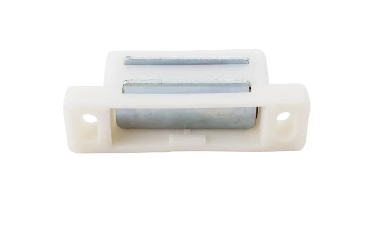Cupboard Kitchen Furniture Magnetic Cabinet Door Latch Closures White Plastic Strong Powerful Magnet Catch