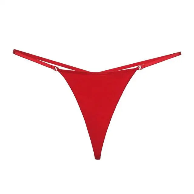 Bikini Thin-strap Cotton Lady thong Sexy Leopard Print T-Panty Lady G-string Seduction T-back Seamless Women's Underwear