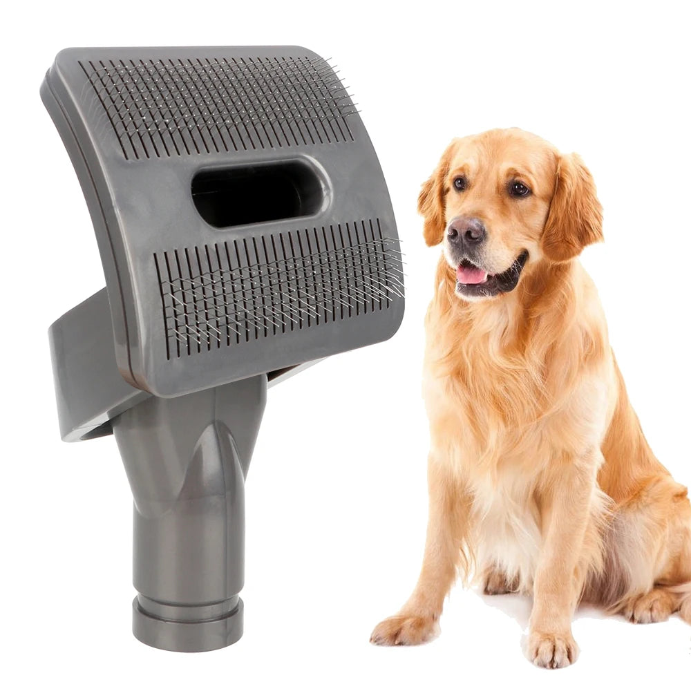 Pet Fur Hair Vacuum Groomer for Dyson Vacuum Cleaner Grooming Tools Dog Cat Combs Pet Products Clean Pets Hair Brush