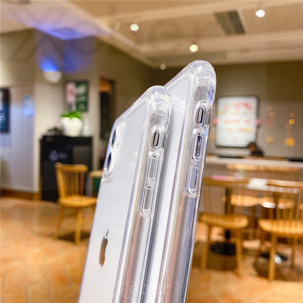 Lanyard Strap Crossbody Cord Rope Clear Case For iPhone 17 16 15 14 13 Pro Max 12 11 XR Mini 7 8 Plus Shockproof Acrylic Cover