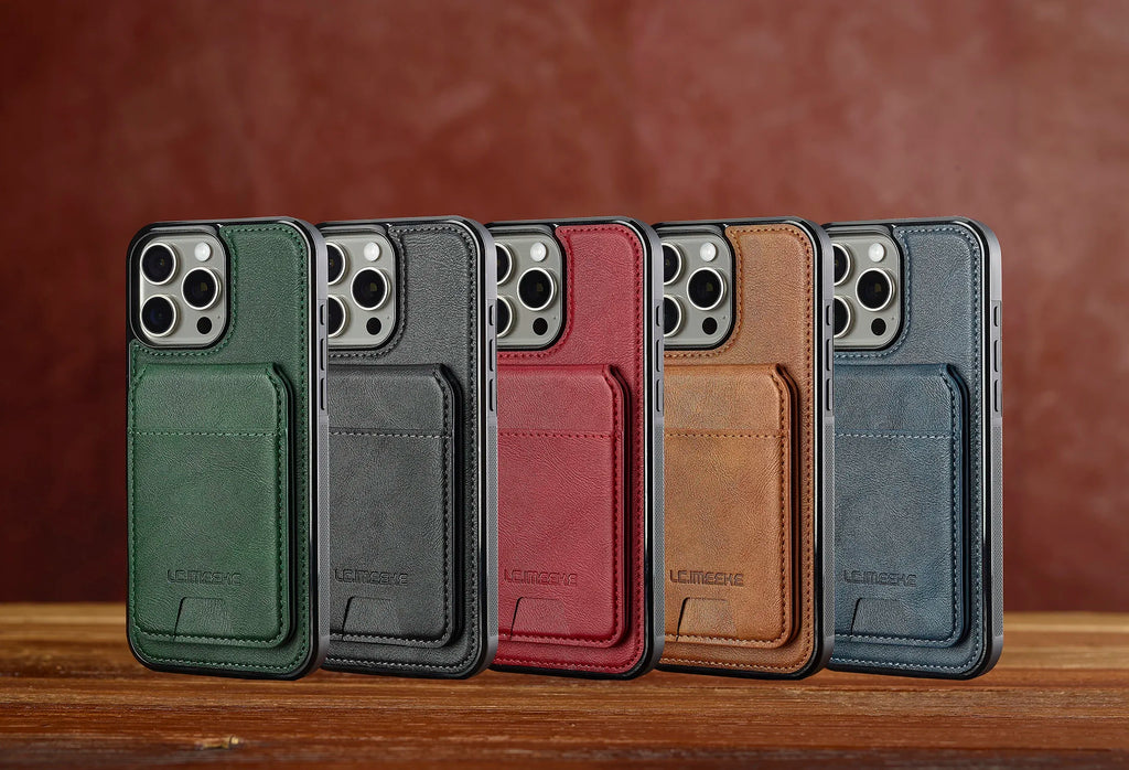 Detachable Magnetic 2 In 1 Leather Case For iPhone 16E 17 1615 14 13 12 11 Pro XS Max Air XR 8 7 Plus SE Card Pocket Phone Cover