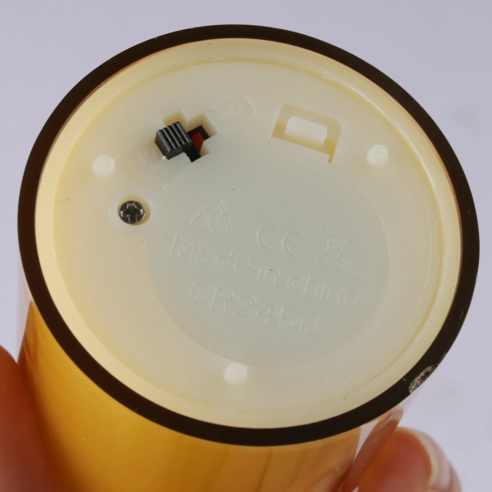 6pc Led Flameless Electric Candles Lamp Acrylic Glass Battery Flickering Fake Tealight Candle Bulk for Wedding Christmas Table