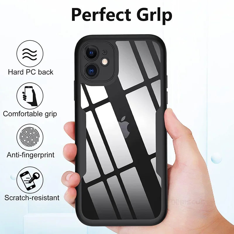 360 Full Body Protection Case For iPhone 15 14 13 12 11 Pro Max Front Screen Shockproof Cover iPhone X XR SE 2020 case