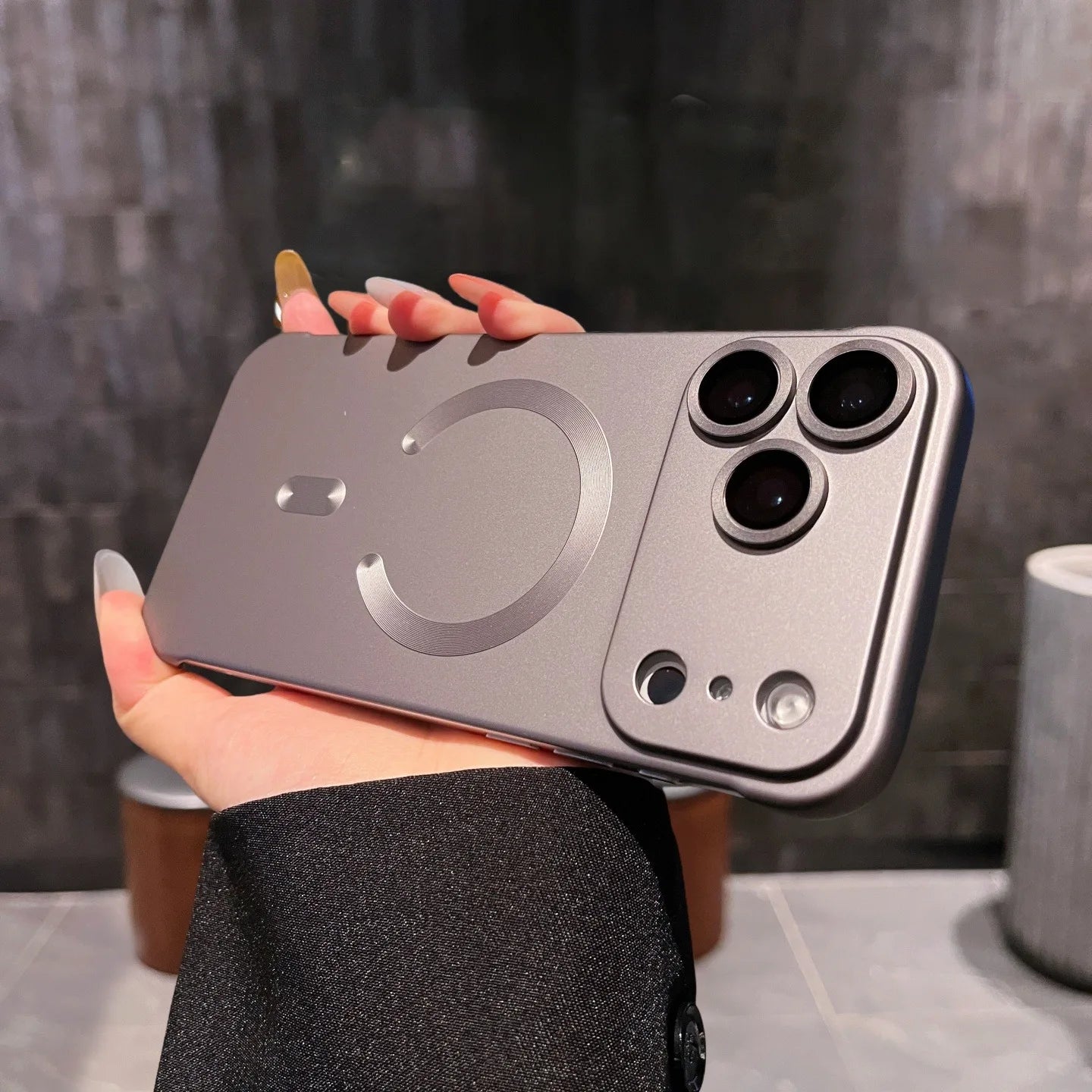 Ultra Thin PC Magsafe Case for iPhone 17 11 12 13 14 15 16 Pro Max Plus iPhone Air Frameless Shockproof Camera Protector Cover