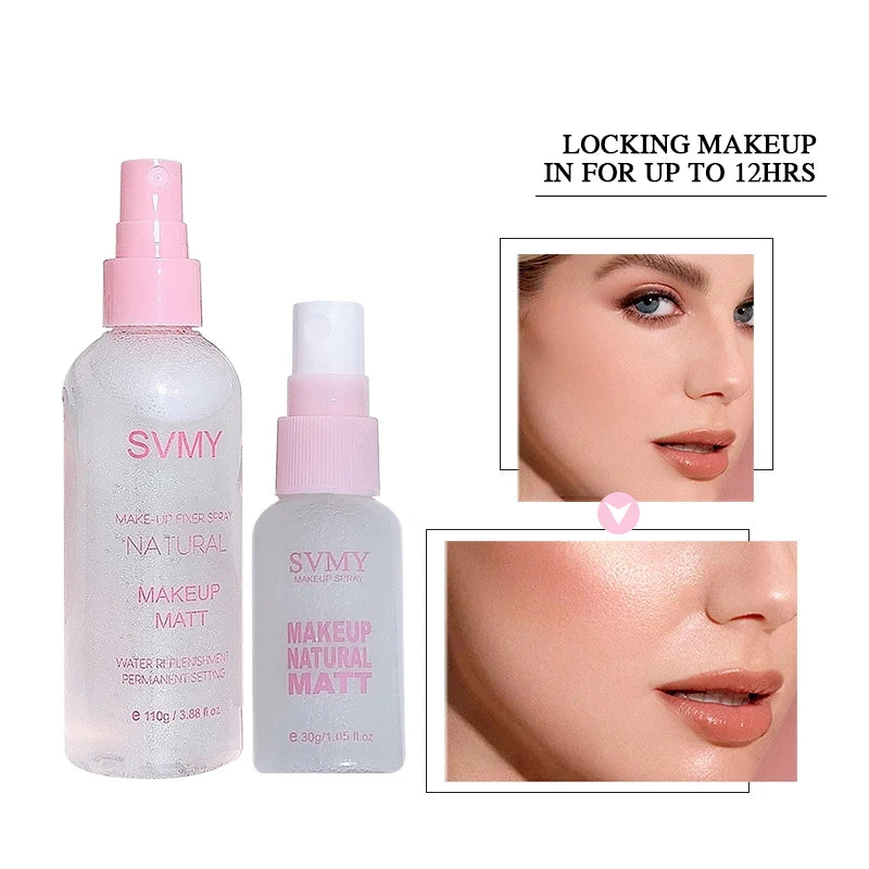 Quicksand Setting Spray Oil Control Long Lasting Matte Natural Non Greasy Waterproof Fast Film Formation Fixer Makeup Spray