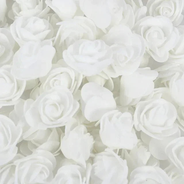Artificial Rose Flower Heads Real Looking Foam Roses for DIY Wedding Baby Shower Centerpieces Party Home Decoration Wholesale