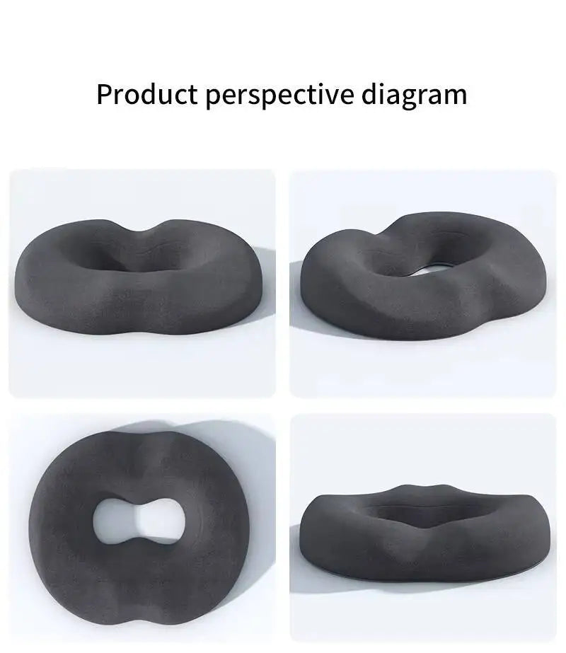 Breathable Comfortable Office Chair Memory Foam Seat Non Slip Orthopedic Prostate Cushion for Tailbone Sciaticaback Pain Relief