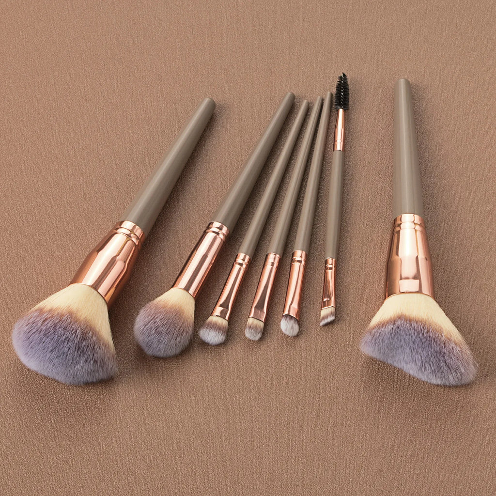 Makeup Brushes Set Face Eyes Make Up Brush Eyelash Eyeshadow Eyebrow Eyeliner Foundation Powder Blush Highlight Lips Brush