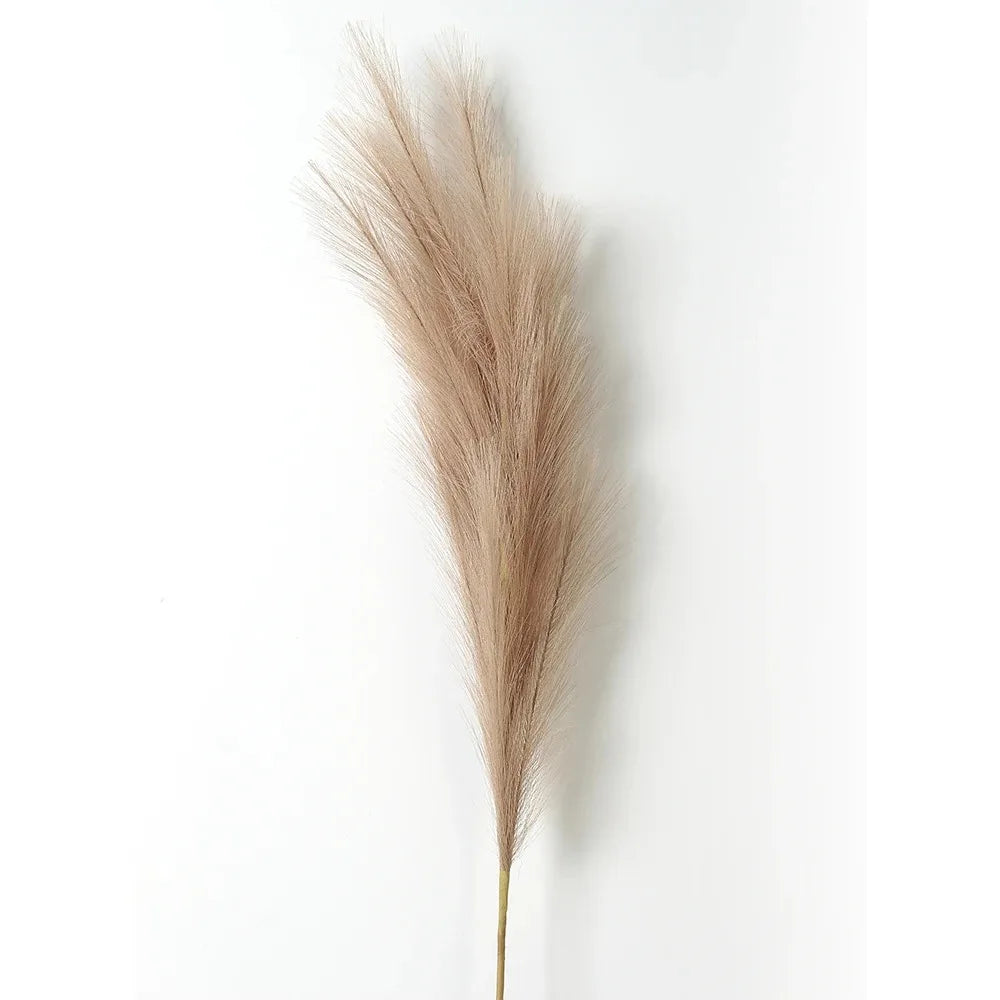 90/120cm Pampas Artificial Flowers Bouquet Fake Flowers for Home Decor Garden Arrangement Wedding Decoration Outdoor Reed Grass