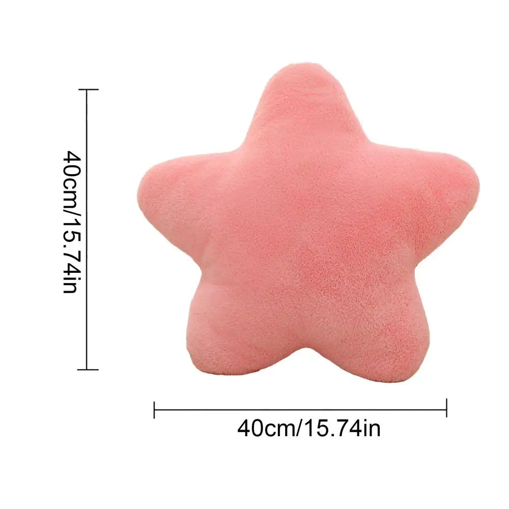 Star Throw Pillow Plush Doll Toy Super Soft Sleeping Pillow Sofa Cushion Bedroom Ornaments Office Girl Birthday Gift