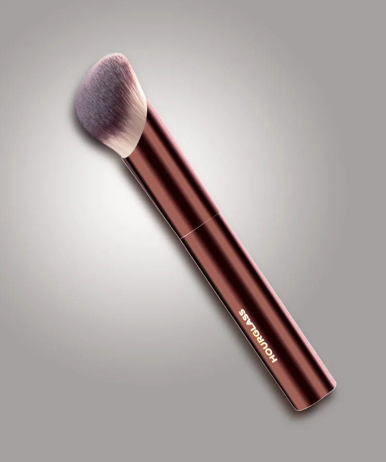 1pc Quick Angled Foundation Makeup brushes Concealer Liquid Foundation Make up brush exquisite Beauty tool Metal Handle