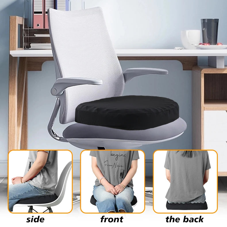 Summer Cool Seat Cushion Breathable Cool-feeling Fabric Butt Pad Car Seat Soft Office Home Stool Butt Cooling Pad