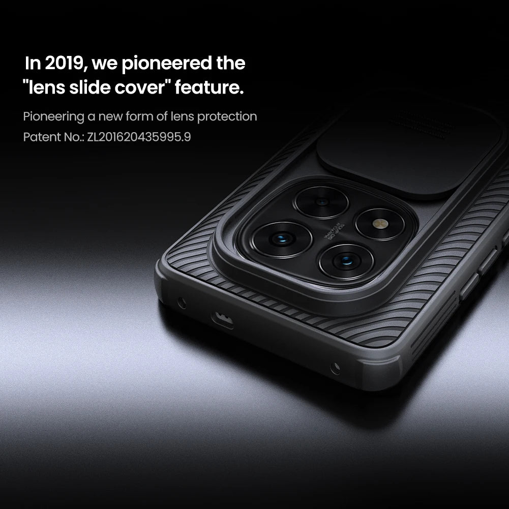 Nillkin for Xiaomi Redmi note 14 Pro 5G 14 Pro Plus 5G CamShield Pro Slide Camera Cover Shockproof Protector Phone Case