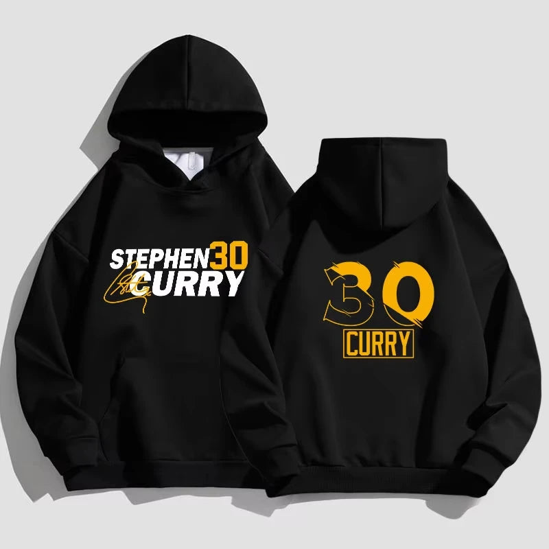 Men's Spring and Autumn New Style Curry Basketball Hat Golden State Stadium Warriors Stephen Hoodie