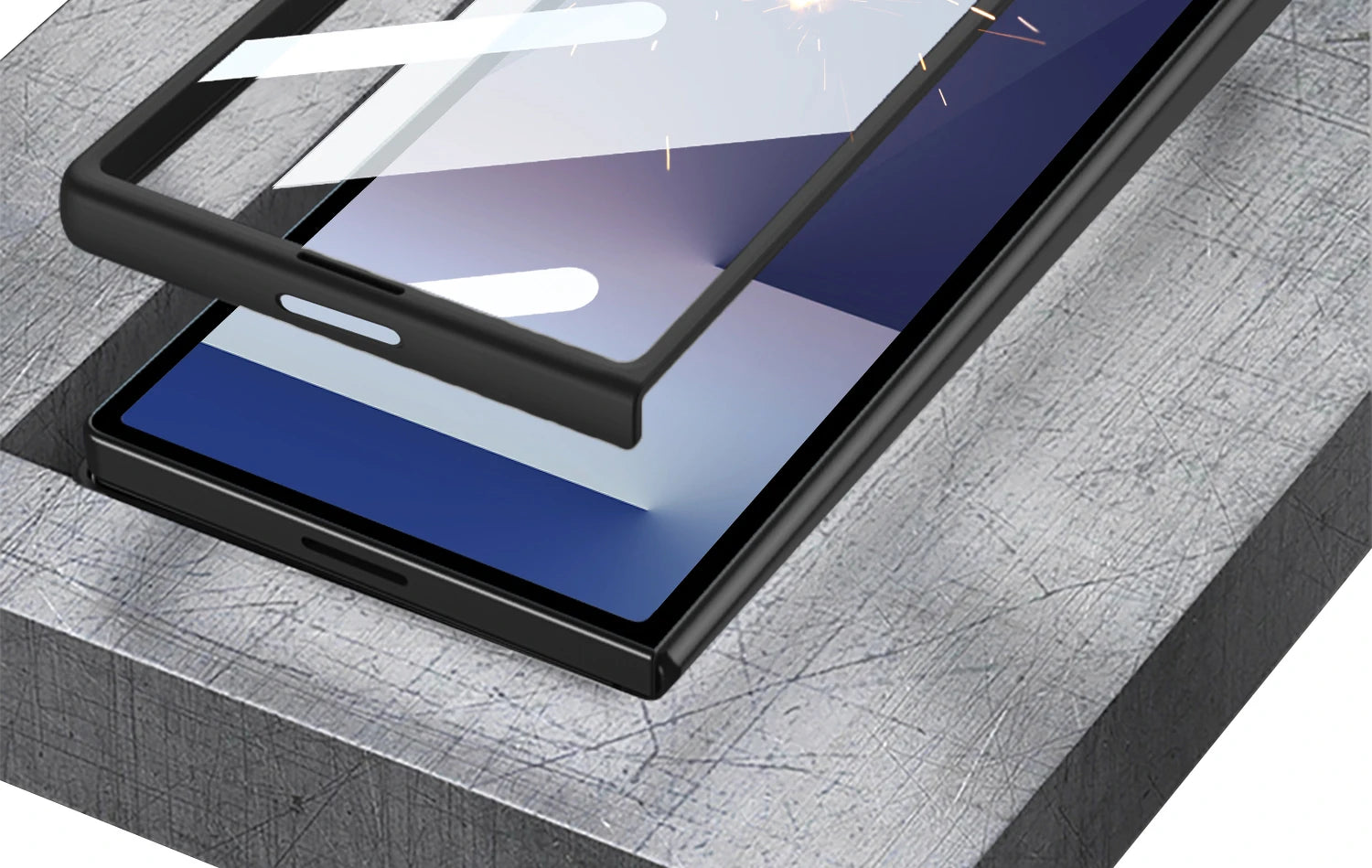 Magnetic Wireless Charging Phone Case For Samsung Galaxy Z Fold 7 6 5 Ultra-thin With Glass Film Z Fold7 Fold6 Protective Cover