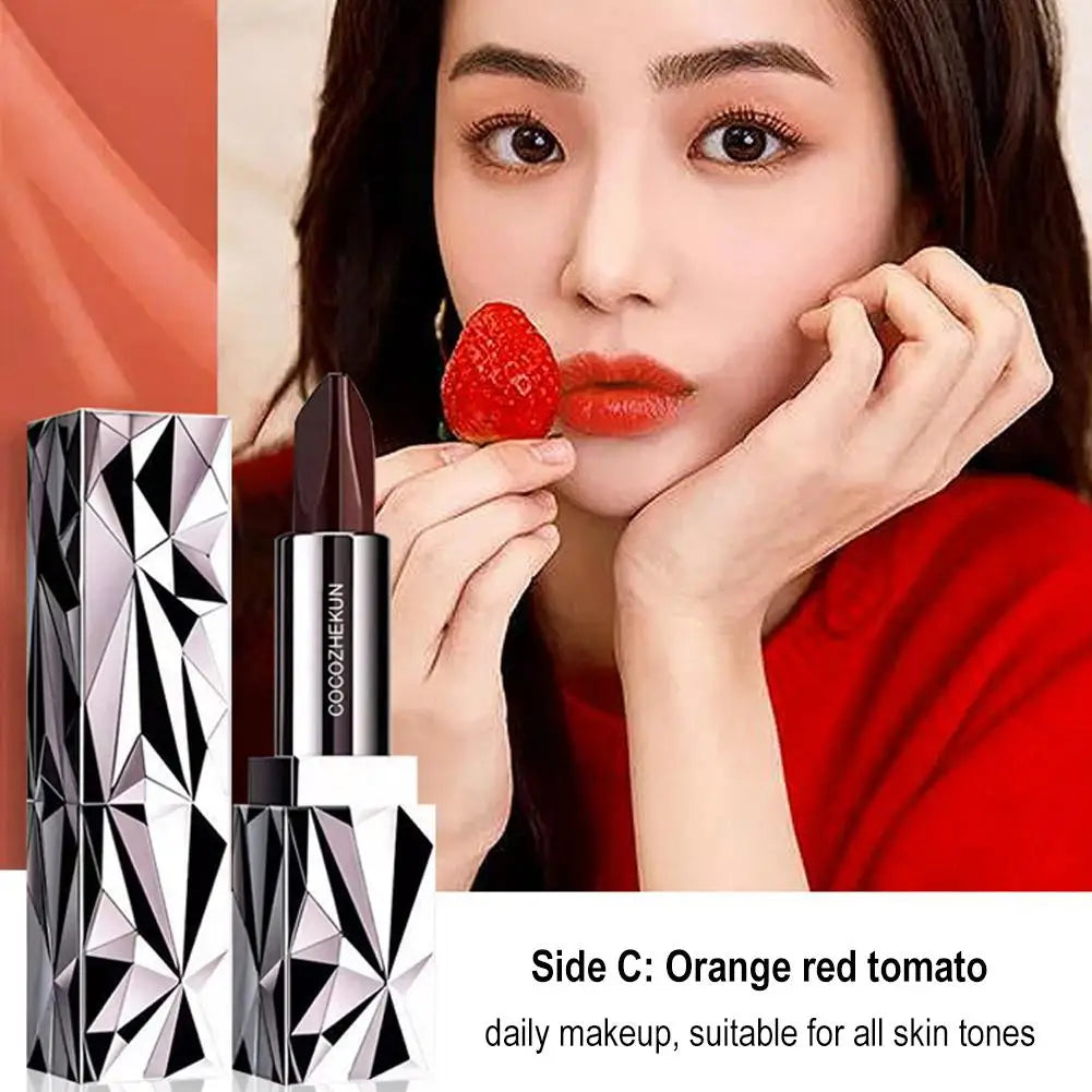 Velvet Matte Vegan Lipstick Moisturising Non-stick Waterproof Long-lasting Compact Portable All-round Show Your Beauty