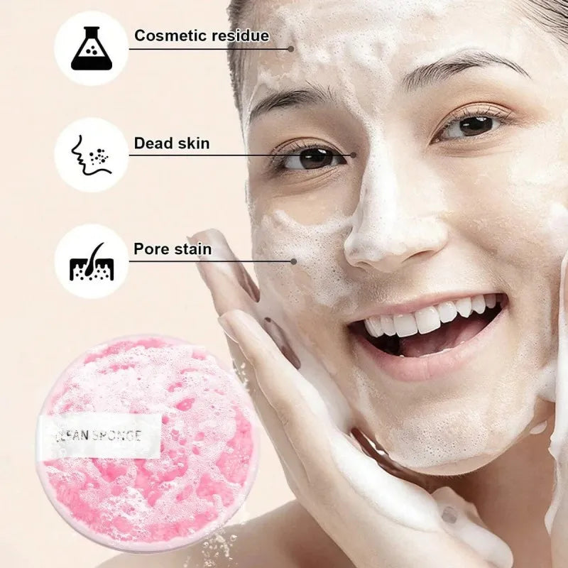 33 Pcs Makeup Sponge Set Foundation Blending Sponge, Makeup Wedges for Flawless Finish, Makeup Removing & Cleaning, Reusable & L