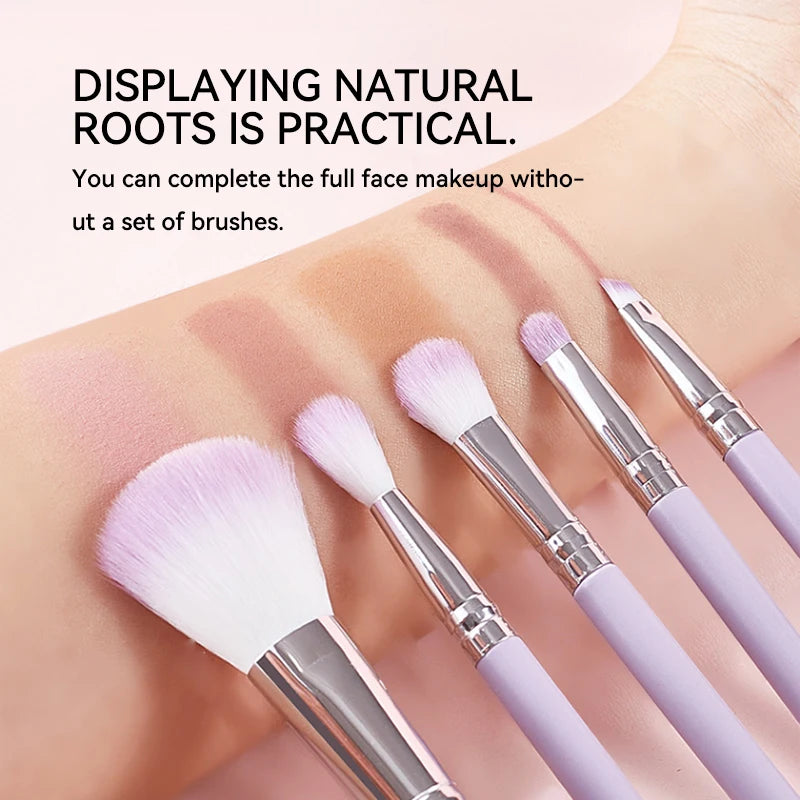 Life Girls Makeup Brush Set,Powder brush, eyeshadow brush, detail brush,Beginner's full set of brushes,