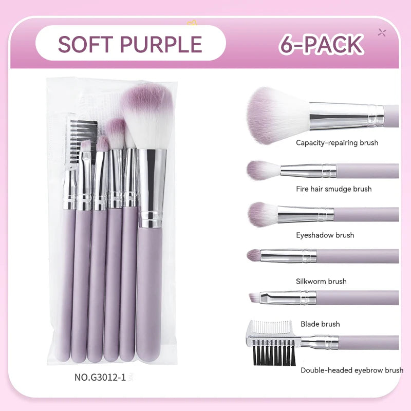 Life Girls Makeup Brush Set,Powder brush, eyeshadow brush, detail brush,Beginner's full set of brushes,