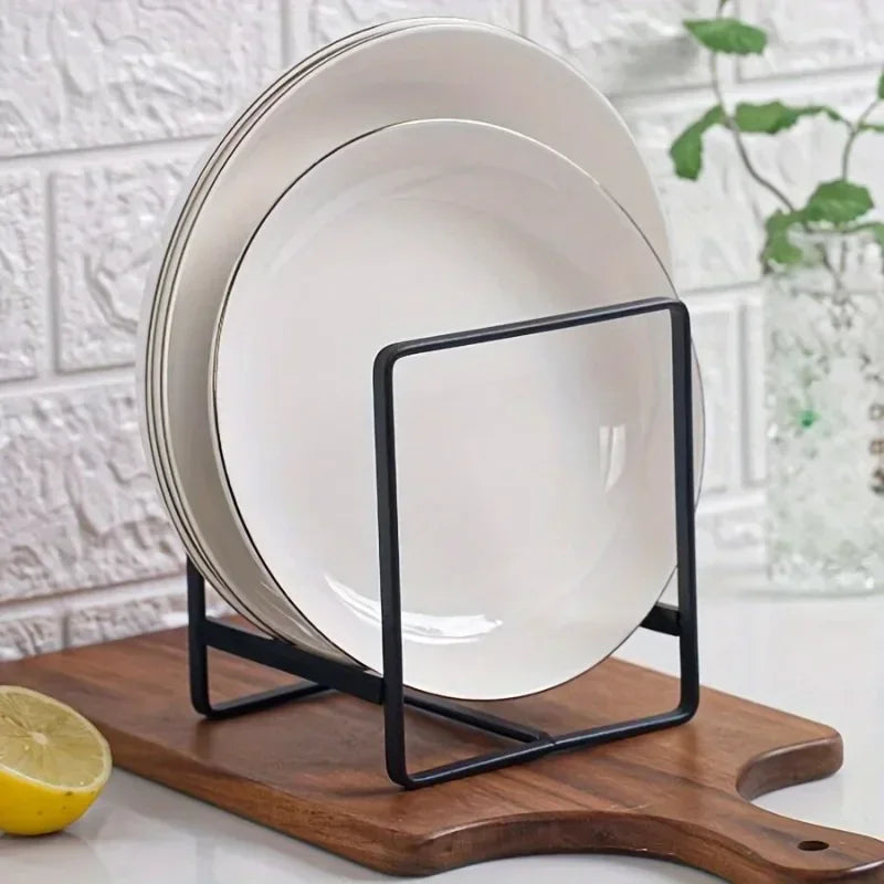 Kitchen Cabinet And Storage Stainless Steel Shelf Vertical Cookings Utensil Holder Organizer For Kitchen Plates Bowls Cups