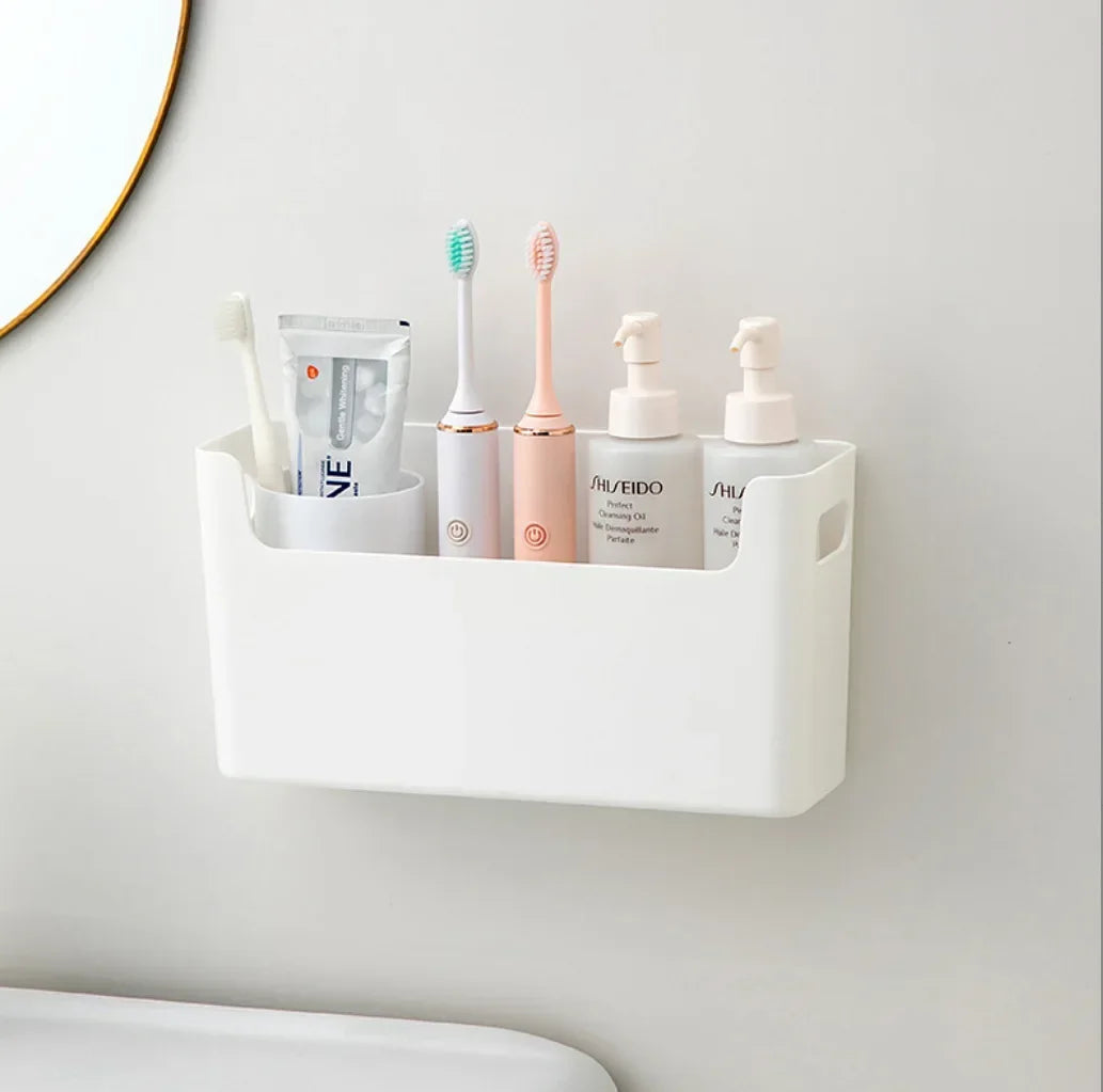 Non Perforated Cling Film Rack Inside Cabinet Wall Shelf Shelves Spice Rack Dish Drying Rack Cabinet Door Organiser for Kitchen