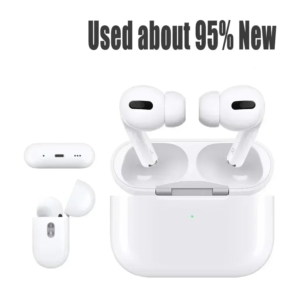 2025 Original Wireless Bluetooth Earbuds with Active Noise Cancellation & Charging Case for iOS & Android Phones